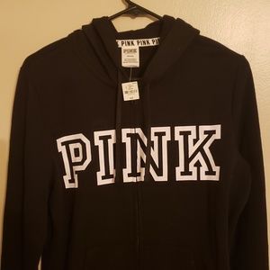 Pink zip-up jacket